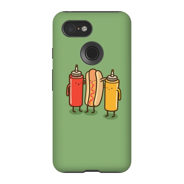 Pixel 3 StrongFit Best Friends by Xylo Riescent