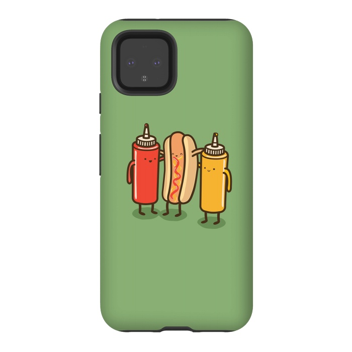 Pixel 4 StrongFit Best Friends by Xylo Riescent