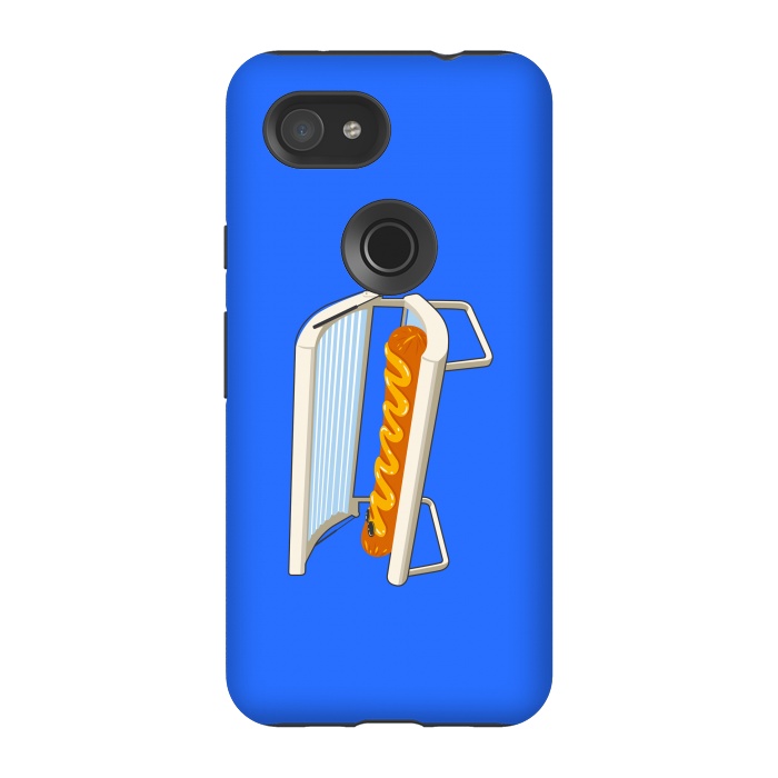 Pixel 3A StrongFit Hotdog by Xylo Riescent