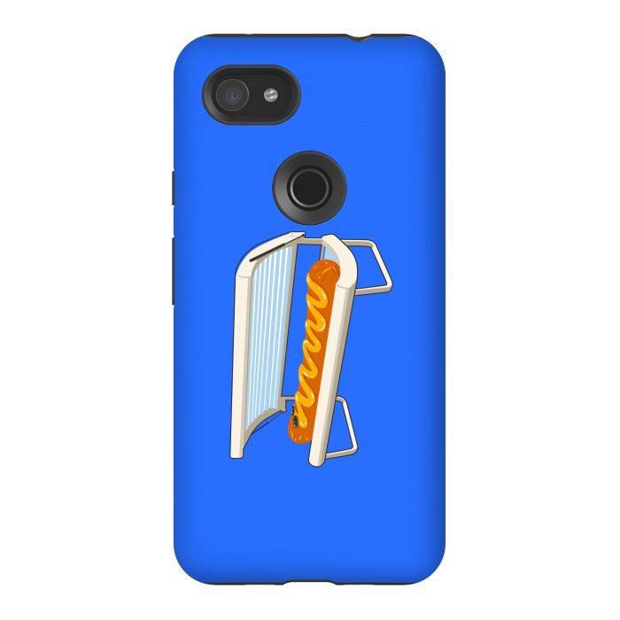 Pixel 3AXL StrongFit Hotdog by Xylo Riescent