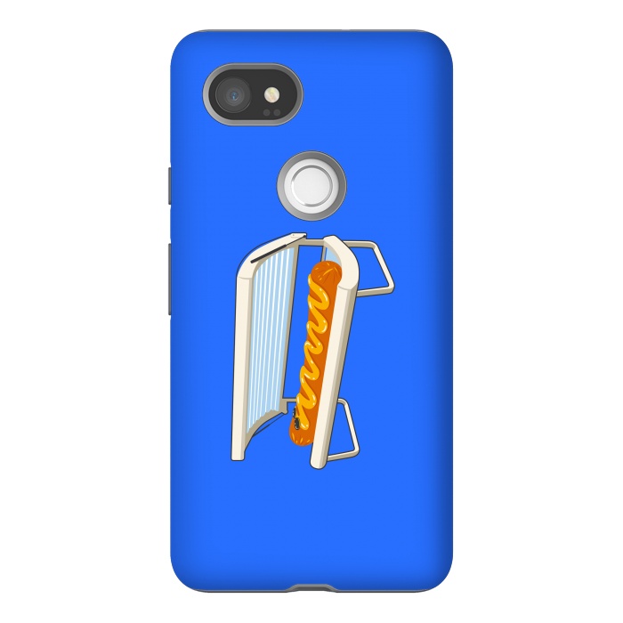 Pixel 2XL StrongFit Hotdog by Xylo Riescent