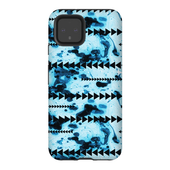 Pixel 4 StrongFit marble stripe by Laura Grant