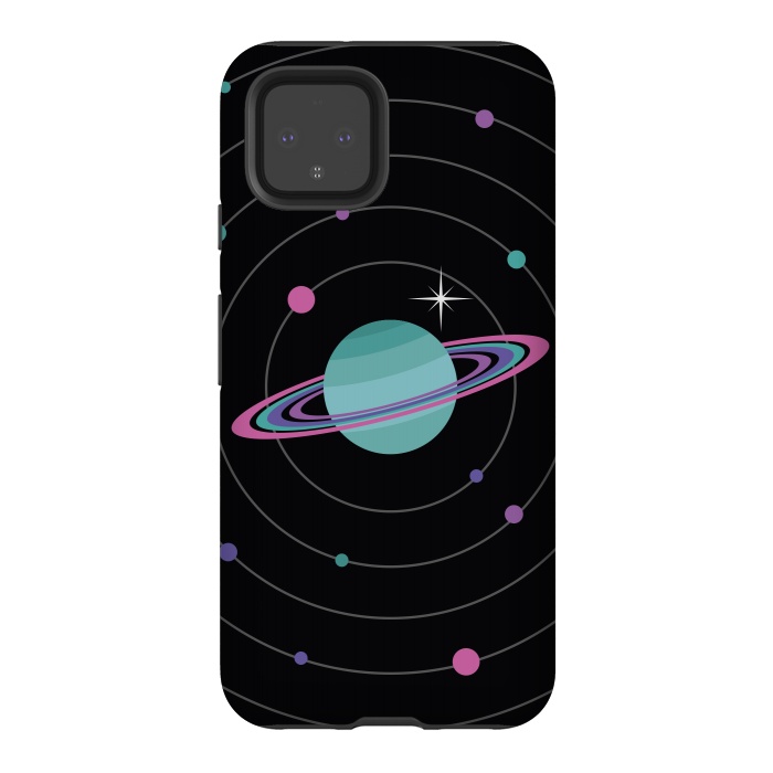 Pixel 4 StrongFit Planet & Bright Star by Dellán
