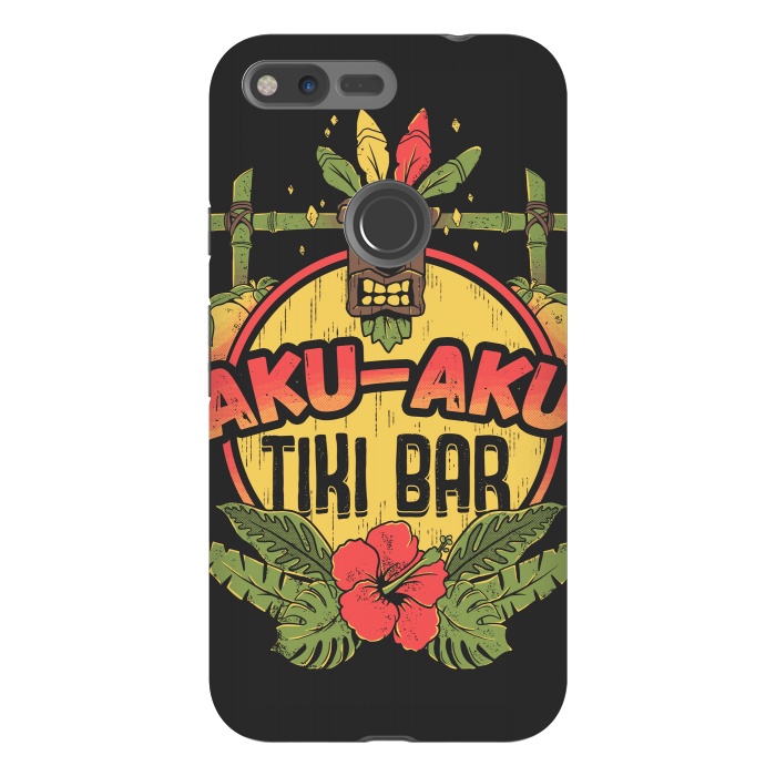 Pixel XL StrongFit Aku Aku - Tiki Bar by Ilustrata