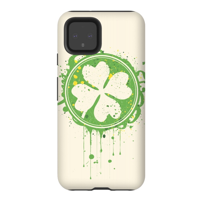 Pixel 4 StrongFit Patrick's clover by Sitchko