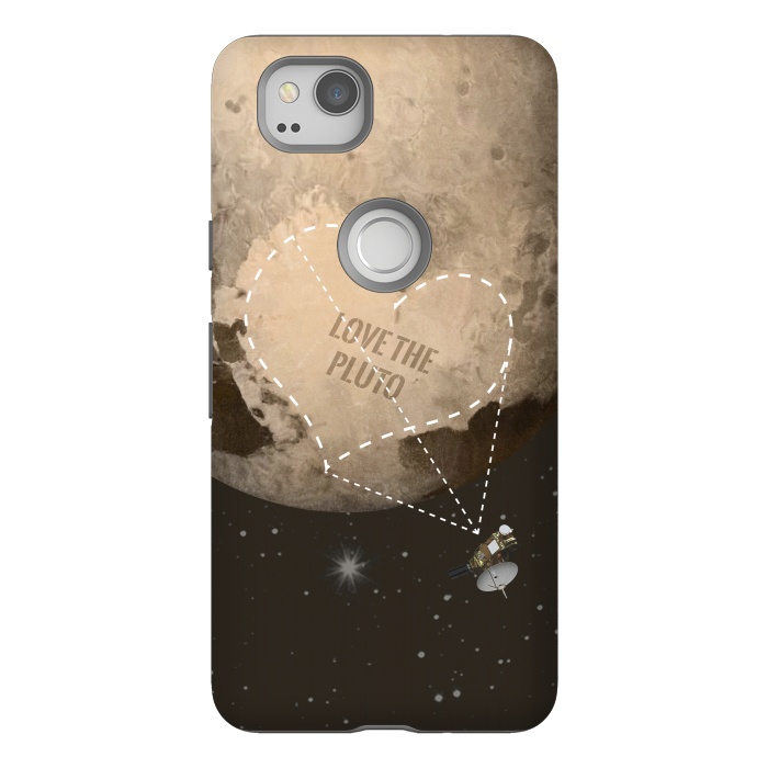 Pixel 2 StrongFit Love the Pluto by Sitchko