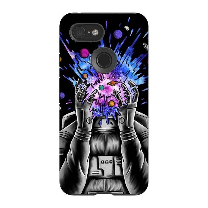 Pixel 3 StrongFit Astronaut Big Bang by Coffee Man