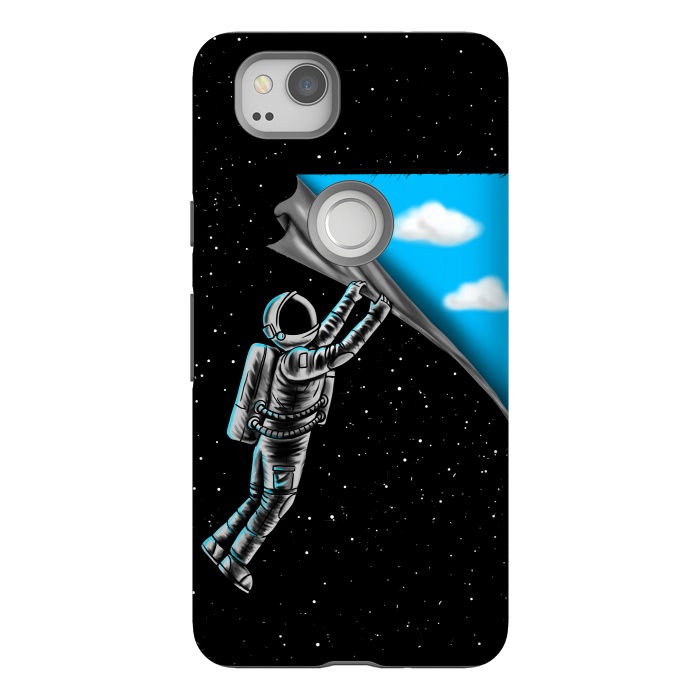 Pixel 2 StrongFit Astronaut open the sky by Coffee Man