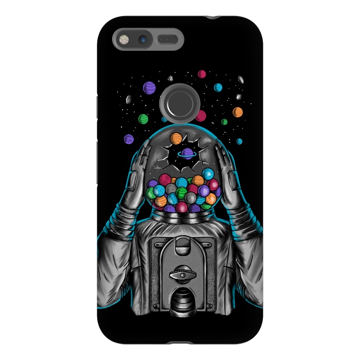 Pixel XL StrongFit Astronaut Explotion by Coffee Man