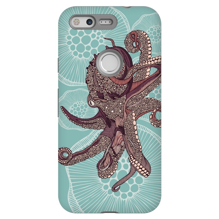 Pixel StrongFit Octopus by Valentina Harper