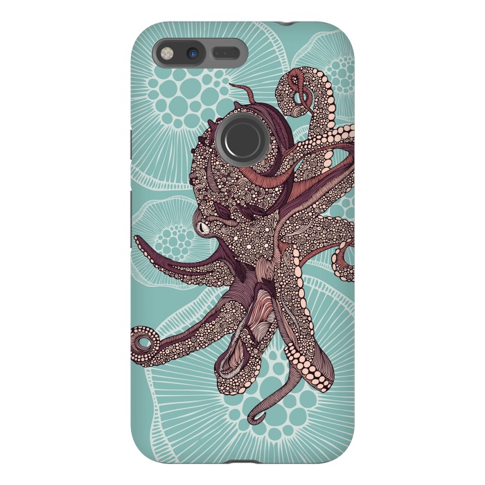 Pixel XL StrongFit Octopus by Valentina Harper