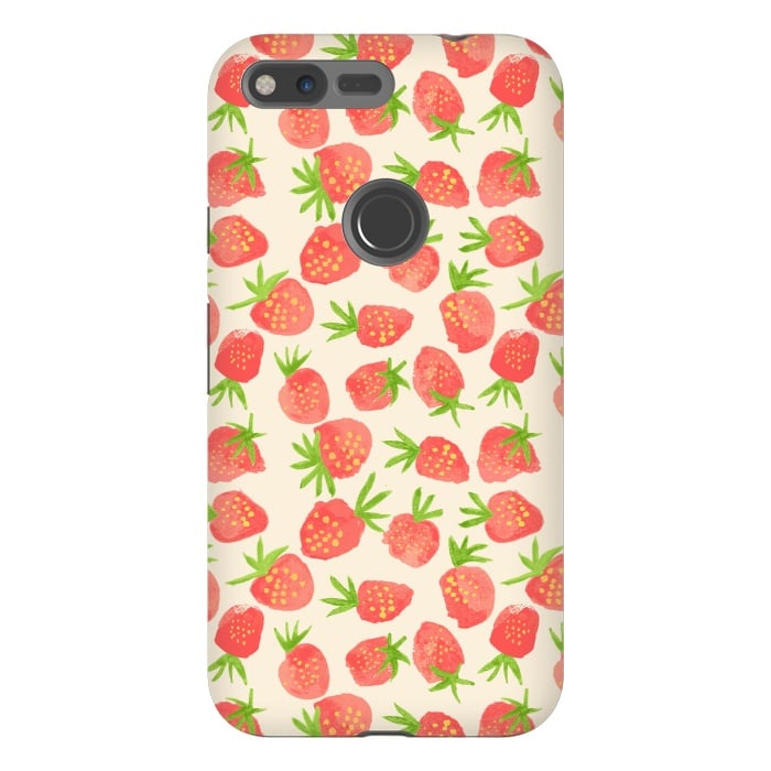 Pixel XL StrongFit Strawberry by Edith May
