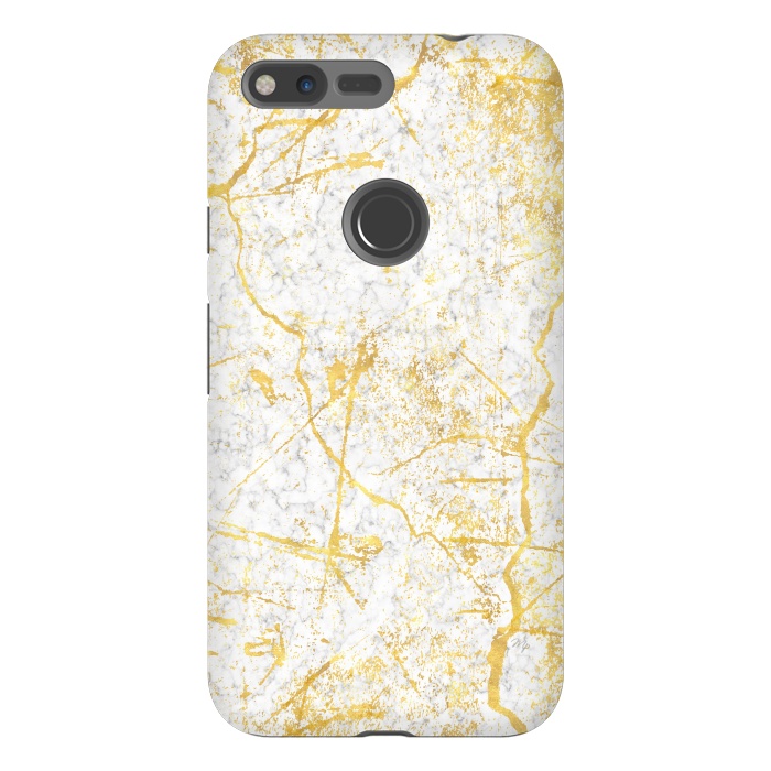Pixel XL StrongFit Golden Marble by Martina