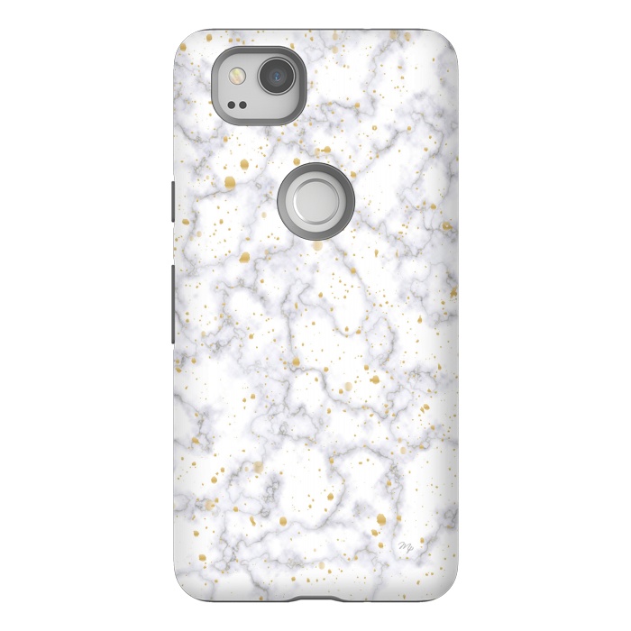 Pixel 2 StrongFit Simply Marble by Martina