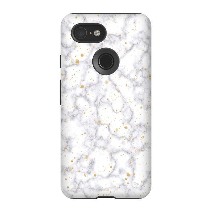 Pixel 3 StrongFit Simply Marble by Martina