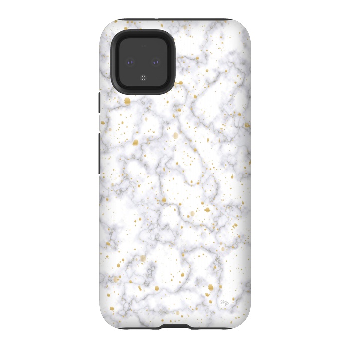 Pixel 4 StrongFit Simply Marble by Martina