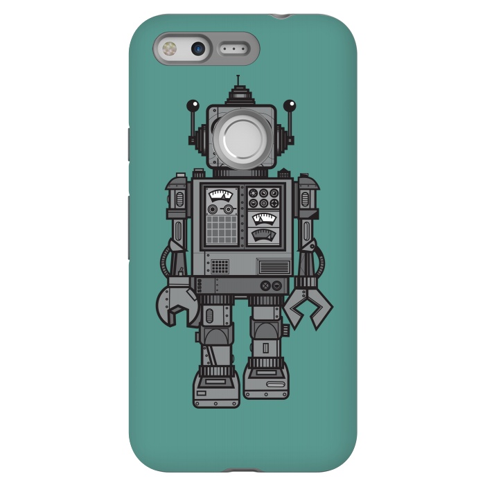 Pixel StrongFit A Vintage Robot Friend by Wotto