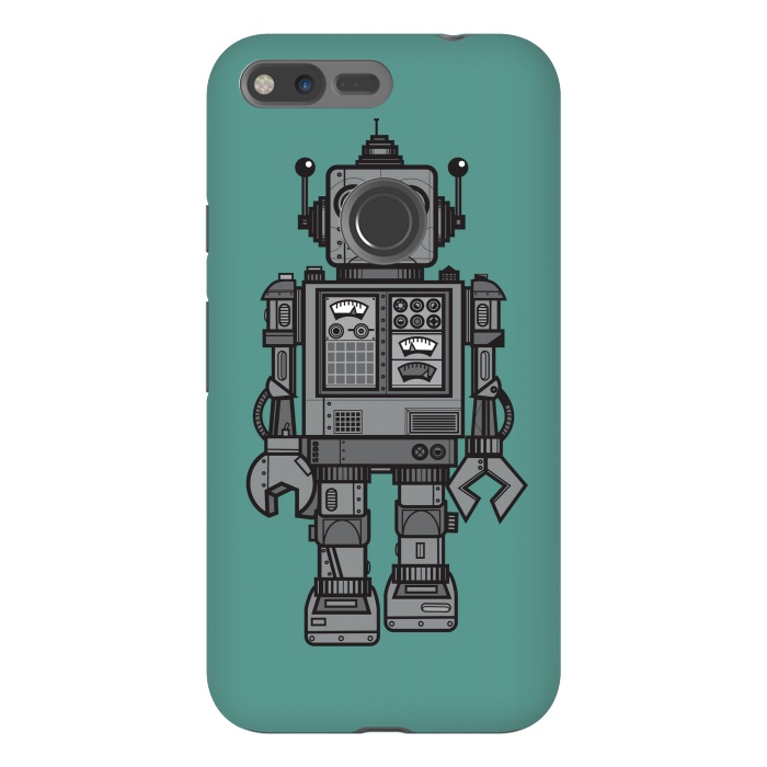 Pixel XL StrongFit A Vintage Robot Friend by Wotto