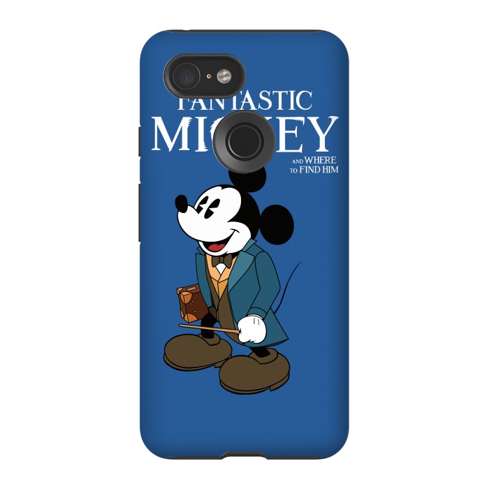 Pixel 3 StrongFit Fantastic Mickey by Alisterny