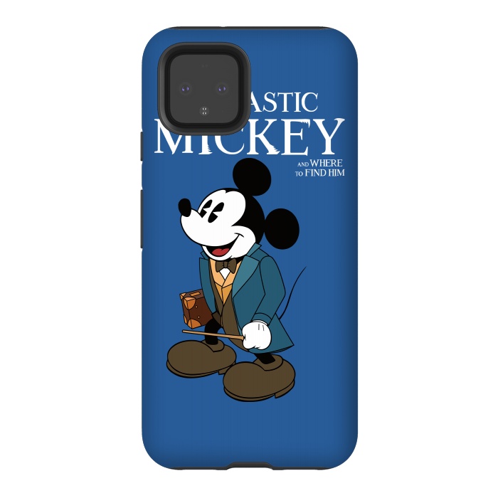 Pixel 4 StrongFit Fantastic Mickey by Alisterny