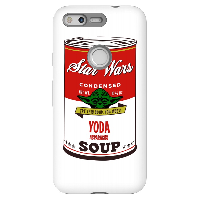 Pixel StrongFit Star Wars Campbells Soup Yoda by Alisterny