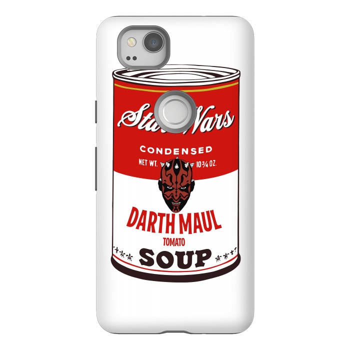 Pixel 2 StrongFit Star Wars Campbells Soup Darth Maul by Alisterny