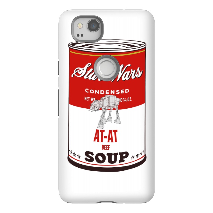 Pixel 2 StrongFit Star Wars Campbells Soup At-At by Alisterny