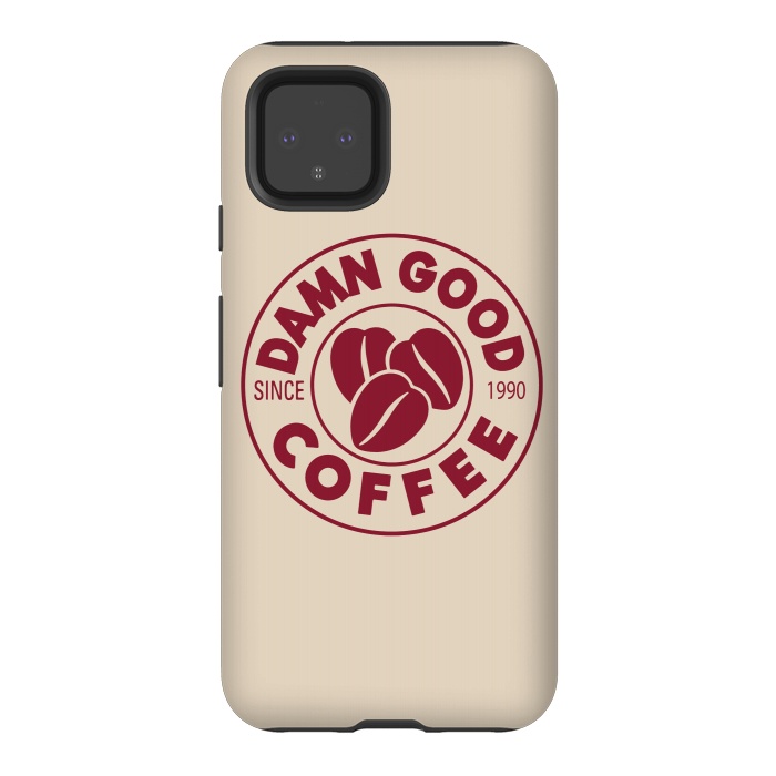 Pixel 4 StrongFit Twin Peaks Damn Good Coffee Costa by Alisterny