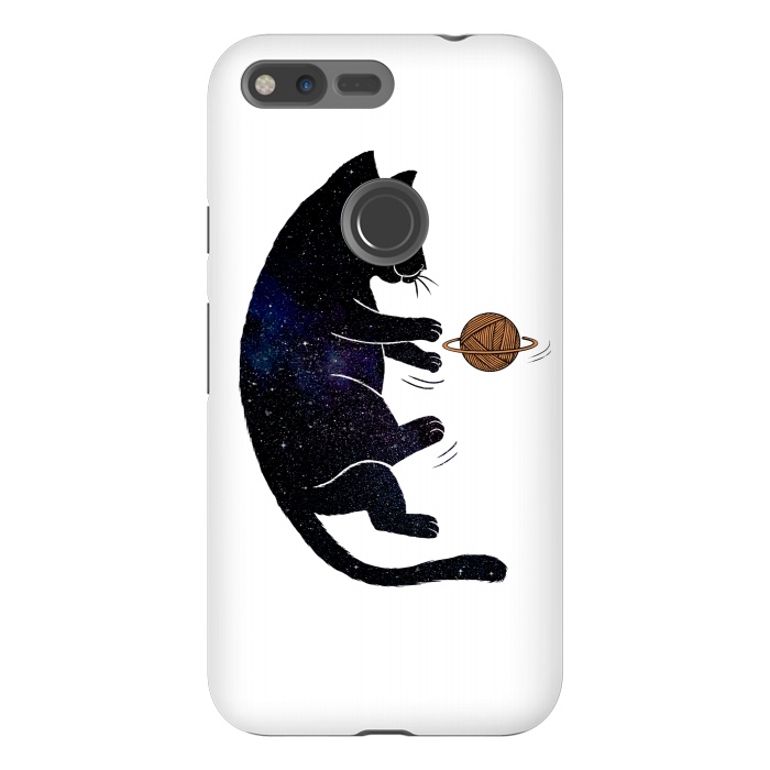 Pixel XL StrongFit Cat Universe by Coffee Man