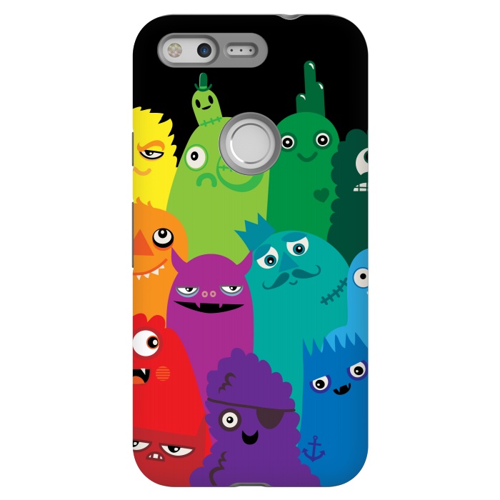 Pixel StrongFit Phone full of Monsters by Wotto
