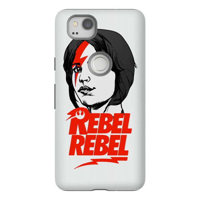Pixel 2 StrongFit Rebel Rebel Jyn Erso David Bowie Star Wars Rogue One  by Alisterny