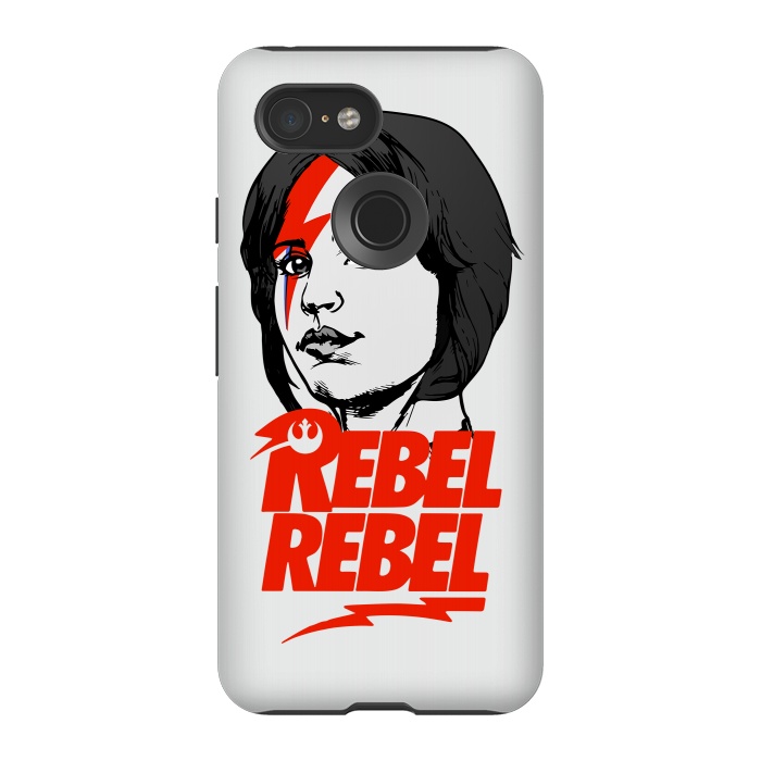 Pixel 3 StrongFit Rebel Rebel Jyn Erso David Bowie Star Wars Rogue One  by Alisterny