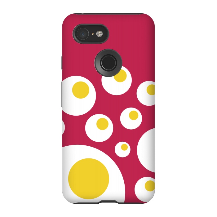Pixel 3 StrongFit The Fried Eggs Rebellion by Dellán