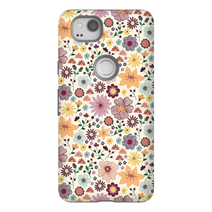 Pixel 2 StrongFit Wild Bloom by TracyLucy Designs