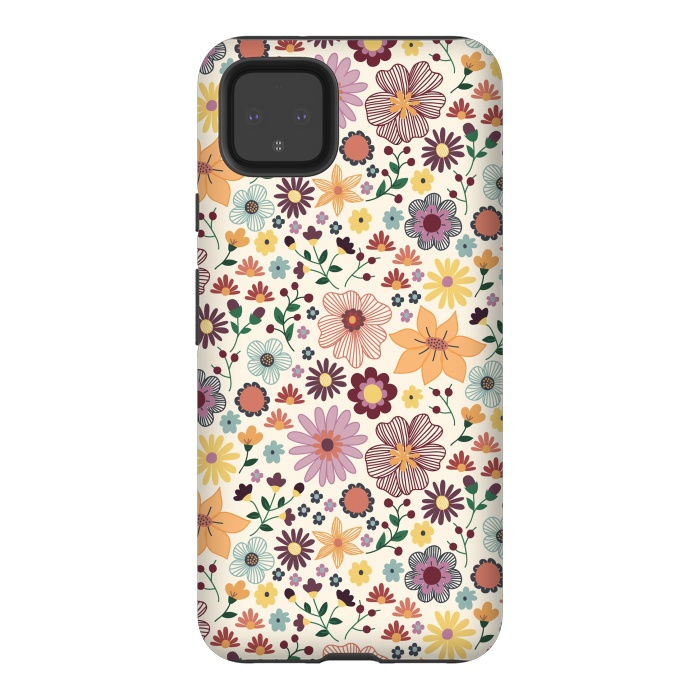 Pixel 4XL StrongFit Wild Bloom by TracyLucy Designs