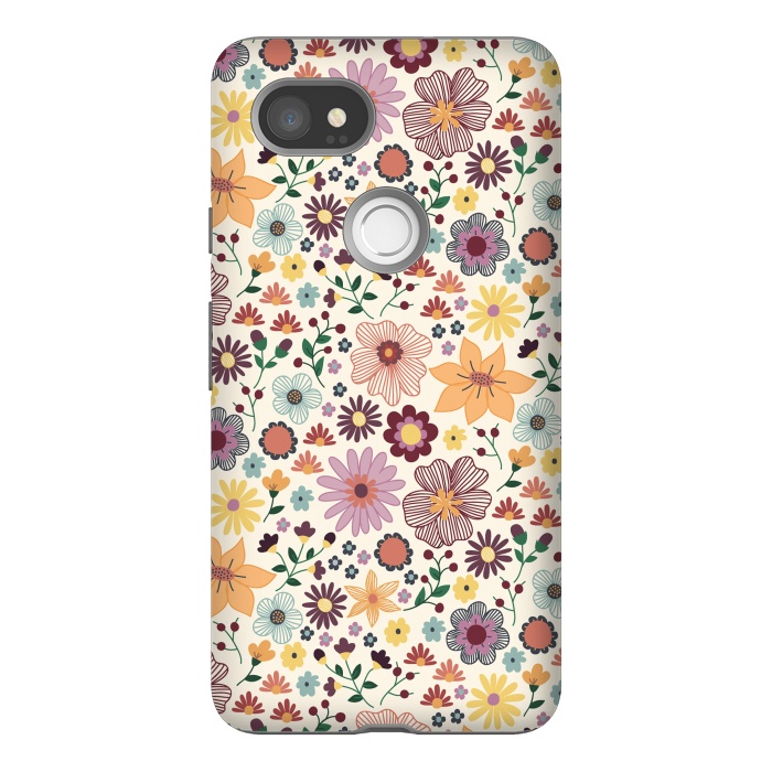 Pixel 2XL StrongFit Wild Bloom by TracyLucy Designs