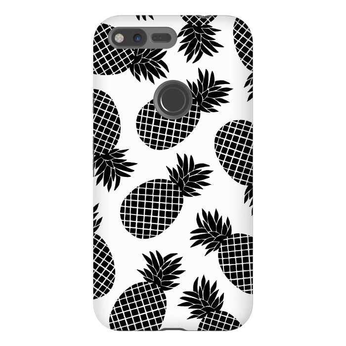 Pixel XL StrongFit Pineapple In Black  by Amaya Brydon