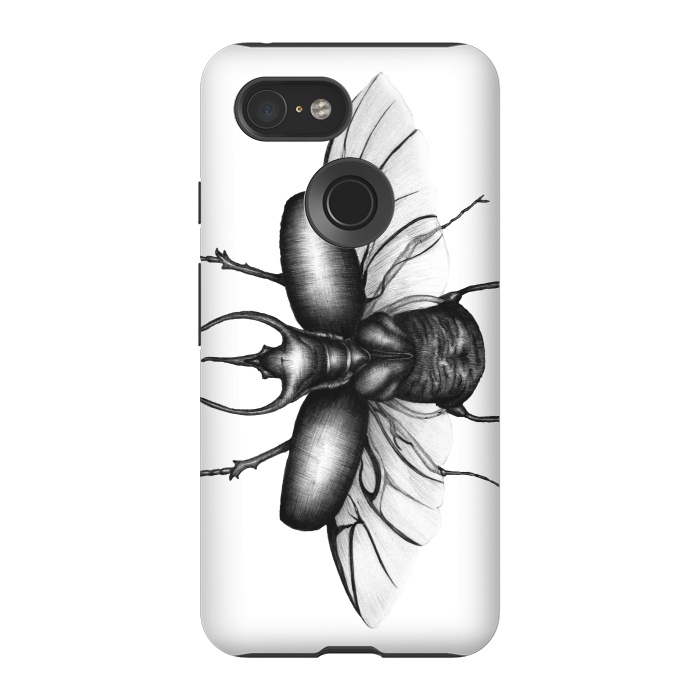 Pixel 3 StrongFit Beetle Wings by ECMazur 