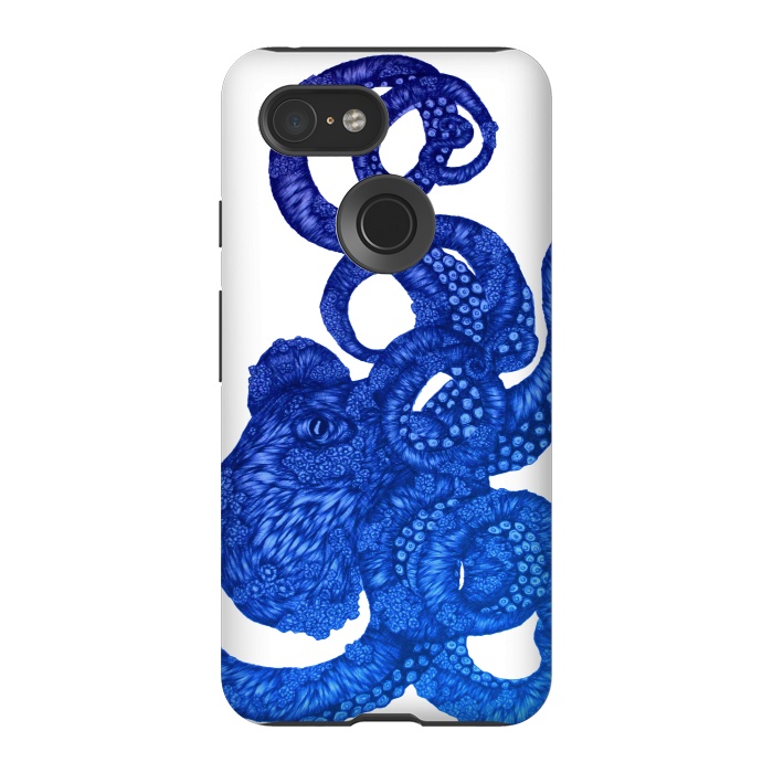 Pixel 3 StrongFit Ombre Octopus by ECMazur 