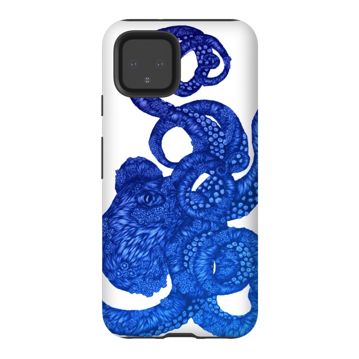 Pixel 4 StrongFit Ombre Octopus by ECMazur 