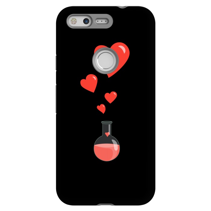 Pixel StrongFit Flask Of Hearts Love Chemistry by Boriana Giormova