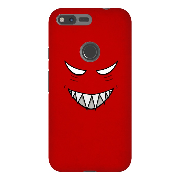 Pixel XL StrongFit Evil Grinning Face by Boriana Giormova