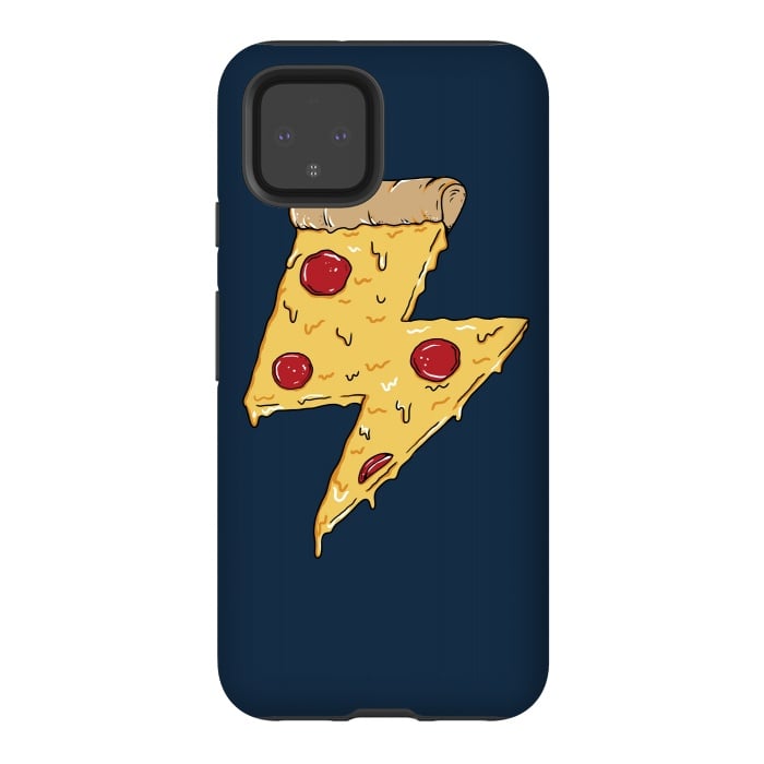 Pixel 4 StrongFit Pizza Power by Coffee Man