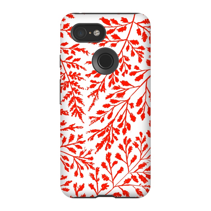 Pixel 3 StrongFit Foliage Red by Caitlin Workman