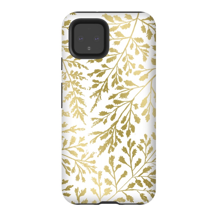Pixel 4 StrongFit Foliage Gold by Caitlin Workman
