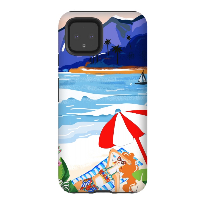 Pixel 4 StrongFit Beach Holiday 3 by MUKTA LATA BARUA