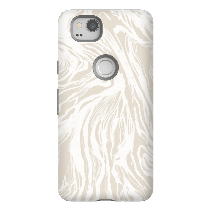 Pixel 2 StrongFit Nude Marble by Caitlin Workman
