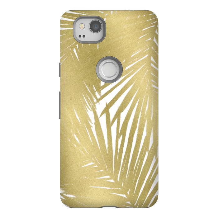 Pixel 2 StrongFit Gold Palms by Caitlin Workman