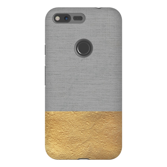 Pixel XL StrongFit Color Blocked Gold and Grey by Caitlin Workman