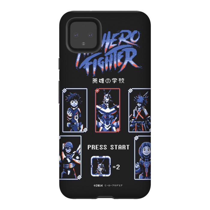 Pixel 4XL StrongFit My hero fighter by Ilustrata
